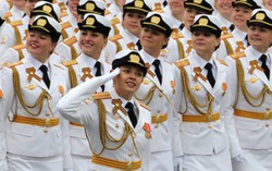 Vẻ đẹp Nga trong lễ duyệt binh Ngày chiến thắng