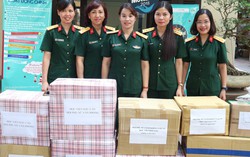 Hội phụ nữ Học viện Hậu cần ủng hộ đồ và hơn 5 triệu đồng cho Mottainai 2018