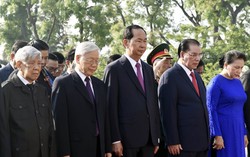 Lãnh đạo Đảng, Nhà nước vào Lăng viếng Chủ tịch Hồ Chí Minh