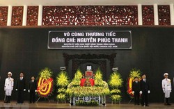 Lễ tang cấp Nhà nước nguyên Phó Chủ tịch Quốc hội Nguyễn Phúc Thanh