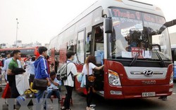 'Cháy vé' xe Tết đi khu vực miền Trung và Tây Nguyên