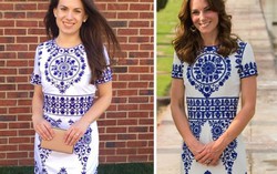 'Bản sao' của Công nương Kate Middleton 'hot' không kém 'bản chính'