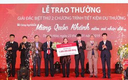 Nữ khách hàng 71 tuổi trúng 1 tỷ đồng từ tiết kiệm dự thưởng Agribank
