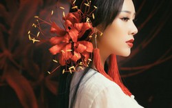 Vợ NSƯT Việt Hoàn đầy ma mị trong MV Bỉ Ngạn đỏ