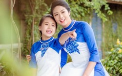 Hoa hậu Ngọc Hân tư vấn chọn áo dài đôi mẹ & con