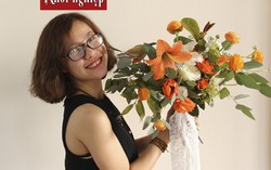 Mẹ đơn thân từ bỏ công việc ổn định để theo đuổi đam mê hoa cỏ 
