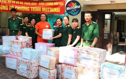 Cán bộ, chiến sĩ, hội viên phụ nữ Binh chủng Hóa học ủng hộ Mottainai 2018