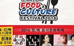 Trải nghiệm văn hoá ẩm thực Việt Nam - Hàn Quốc