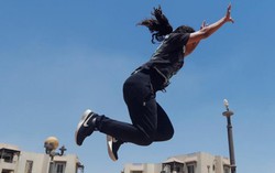 Phụ nữ Ai Cập thách thức định kiến thử sức với môn Parkour mạo hiểm
