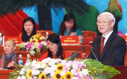 Phát biểu của Tổng Bí thư tại Đại hội phụ nữ XII