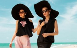 Á hậu Dương Tú Anh - Huyền My đẹp kiêu sa trước biển