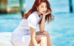 Park Shin Hye khoe vẻ đẹp dịu dàng trên bãi biển