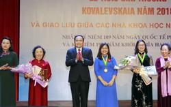 Trao Giải thưởng Kovalevskaia 2018: Truyền cảm hứng và khơi dậy khát vọng chinh phục đỉnh cao khoa học