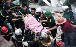 Thiếu nữ vụ sập nhà không phải cắt chân