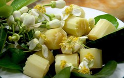 Tháng 3, rộn rã các sản phẩm ướp hương hoa bưởi 