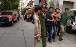 5 giờ đấu trí với kẻ ngáo đá đập phá nghĩa trang, chém công an