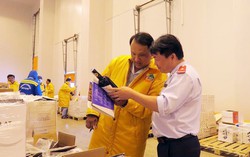 TPHCM: Vẫn còn thực phẩm không rõ nguồn gốc đang trữ trong kho lạnh