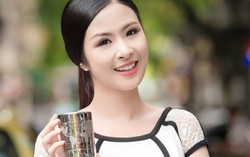 Ngọc Hân tặng hộp đựng bút kỳ thú' cho Mottainai 2014