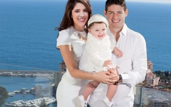 Cầu thủ James Rodriguez: Vợ con luôn là số 1