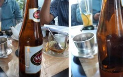 Vụ chai bia Sài Gòn đỏ chỉ có 1/4, khách hàng đòi bồi thường từ 39 triệu đồng lên 1 triệu USD