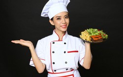 "Hoa hậu hài" Thu Trang hóa thân thành đầu bếp siêu dễ thương