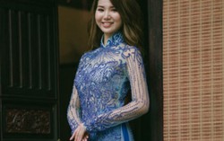 Miss Grand Nhật Bản gây bất ngờ trong tà áo dài Việt Nam