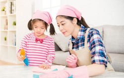 7 chiêu 'rủ' trẻ hào hứng làm việc nhà