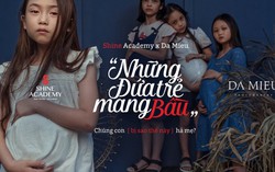Rờn rợn ảnh ‘Những đứa trẻ mang bầu’ trong dự án truyền thông dụng ý tốt