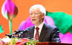 Tổng Bí thư đọc diễn văn kỷ niệm 50 năm thực hiện Di chúc Bác Hồ