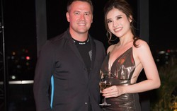 Hoa hậu Phan Hoàng Thu sexy, thân mật bên danh thủ Michael Owen