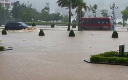 TP. Lai Châu phố biến thành sông