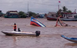 2 nữ sinh tử vong trong vụ lật tàu tại Bạc Liêu