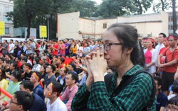 “Biển người” mừng chiến thắng của U23 Việt Nam