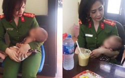 Cảnh sát kịp thời cứu ông bố ẵm con định nhảy cầu Nhật Tân