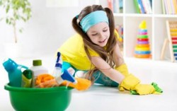 Những công việc dọn dẹp đơn giản dành cho trẻ