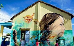 Đổi thay ở làng bích họa đầu tiên của Việt Nam