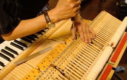 Độc đáo với dịch vụ tân trang đàn piano