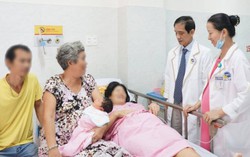Phẫu thuật 6 tiếng cứu sản phụ bị nhau tiền đạo trung tâm hiếm gặp