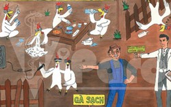 Mở "tiệc nhậu kháng sinh" vẫn quảng cáo "gà sạch"