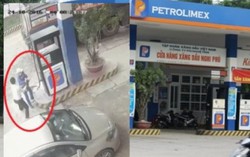 Đình chỉ công tác cán bộ ngân hàng đánh nữ nhân viên cây xăng