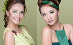 Quyến rũ make up màu xanh lá