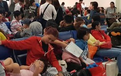 Sân bay Tân Sơn Nhất như họp chợ ngày cận Tết 