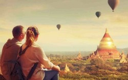 Ở Bagan, chỉ đám lá rụng ven đường cũng khiến lòng xao xuyến