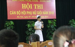Cán bộ Hội phụ nữ Phòng không không quân đua tài, nâng cao chất lượng hoạt động Hội