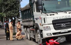 Thăm người thân dịp Giáng Sinh, cô gái bị xe ben cán tử vong