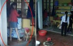 Cách chức hiệu trưởng dọa thả trẻ vào máy vặt lông gà