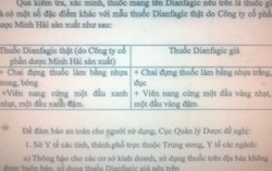 Xuất hiện thuốc giảm đau hạ sốt giả