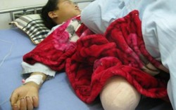 Hội LHPN Sơn La cử người chăm cậu bé 'xin cắt chân' 