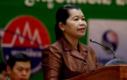 Hội Phụ nữ Campuchia vì Hòa bình và Phát triển chúc mừng Hội LHPNVN