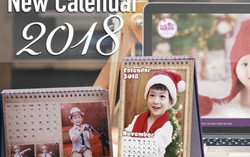 Sôi động dịch vụ thiết kế, làm ảnh lịch năm mới 2018 